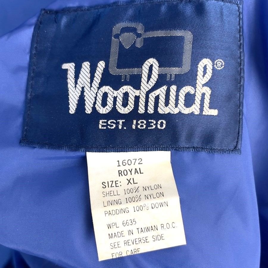 リバーシブル！2Way!80sウールリッチWOOLRICHダウンジャケット