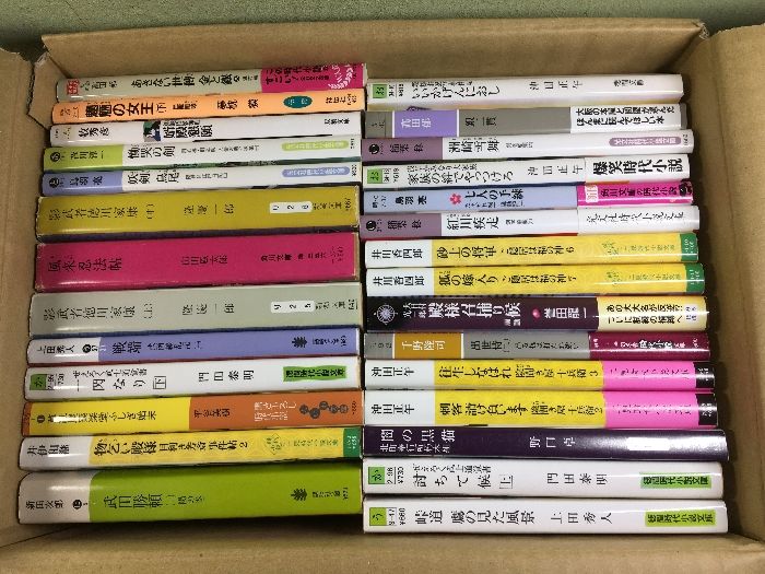 ③【時代小説　文庫　大量まとめ】約55冊セット　ダブリ不揃い未確認　現状品　上田秀人／藤井邦夫／早見俊／隆慶一郎／井川香四郎　他