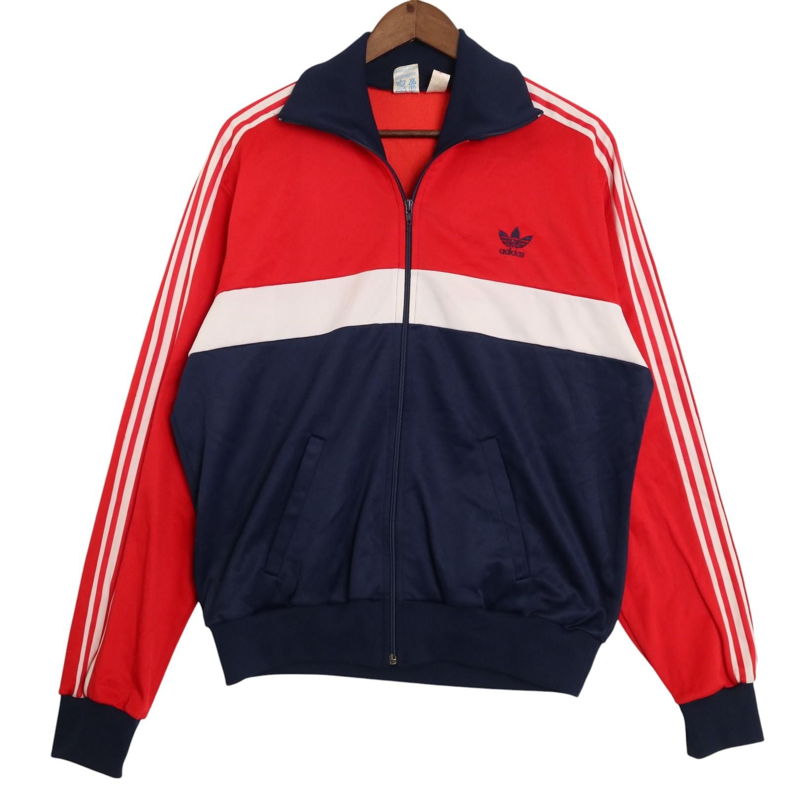 80年代 フランス製 adidas アディダス VENTEX社製 トラックジャケット 