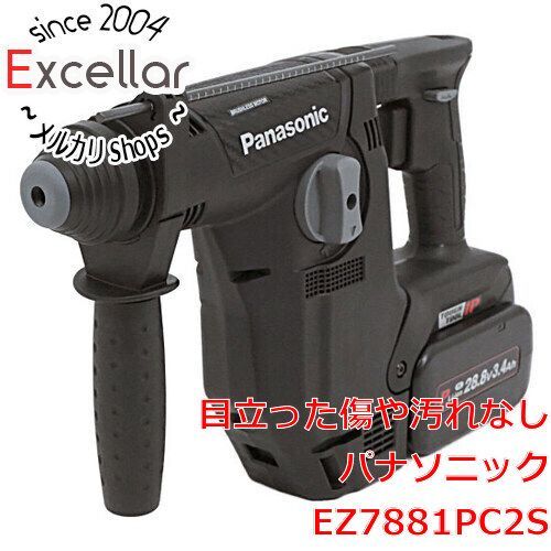 [bn:3] Panasonic　充電ハンマードリル 28.8V　EZ7881PC2S-B　黒　未使用