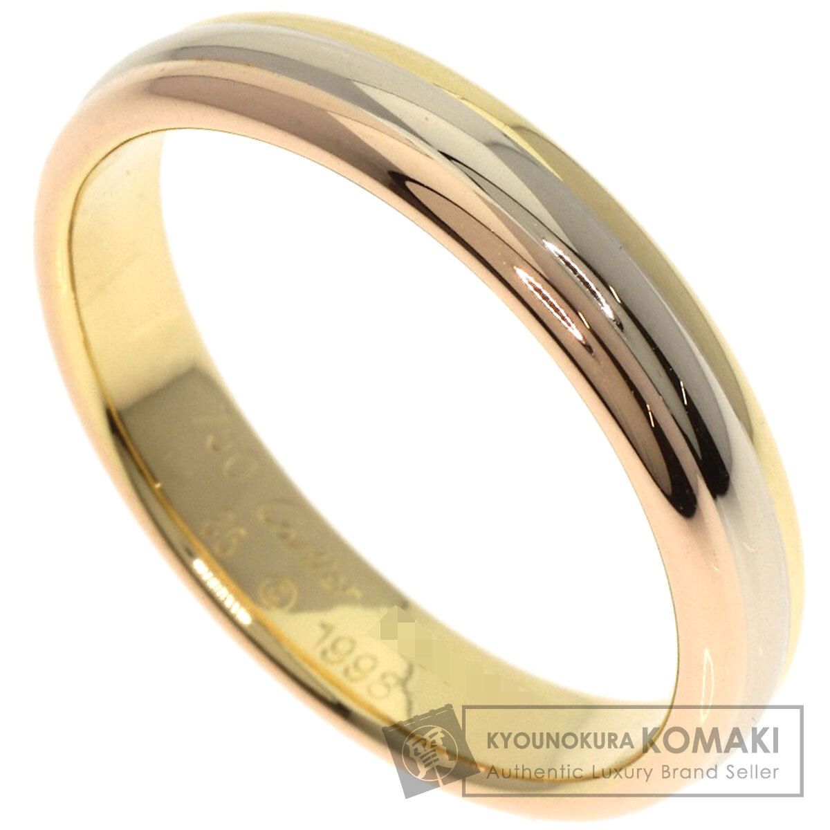 CARTIER カルティエ スリーカラー リング・指輪 K18YG K18WG K18PG