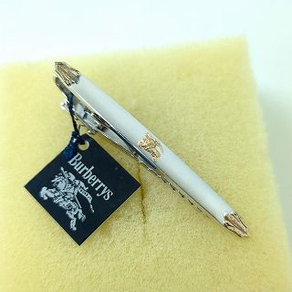 バーバリー ネクタイピン 騎士 シルバー925 K14GF シルバー