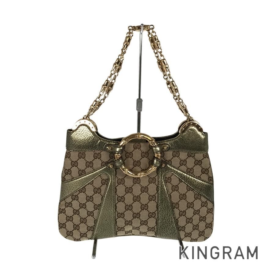 グッチ GUCCI バンブー GGキャンバス 135962 キャンバス