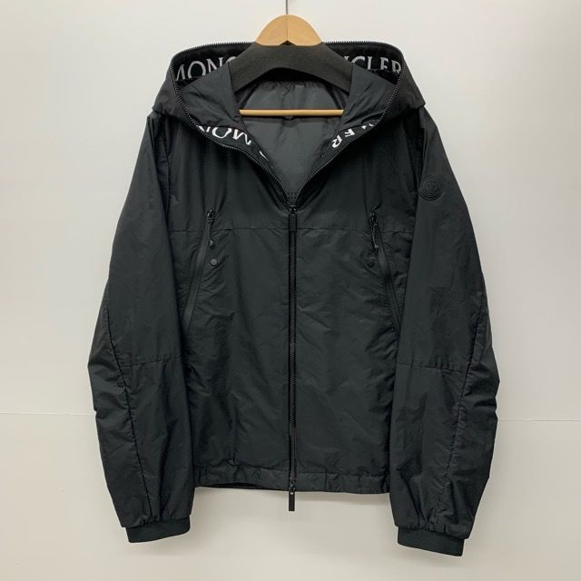 MONCLER 22SS JUNICHI GIUBBOTTO Nylon Jacket 2 ブラック I10911A00175 68352 モンクレール  ジュンイチ ロゴ シェルジャケット ナイロンジャケット ナイロンパーカー 黒 【X0159-001】□ - メルカリ