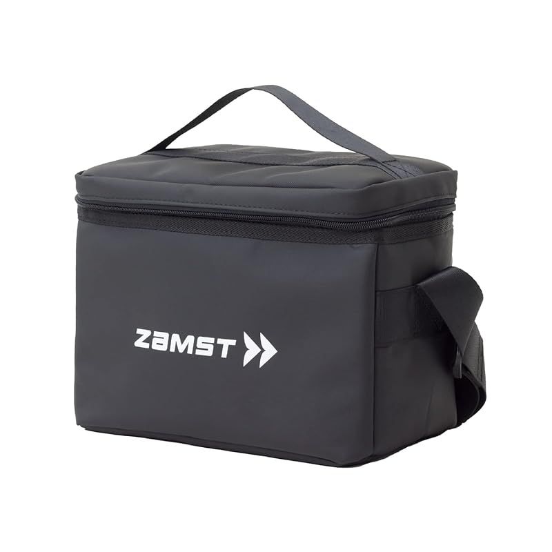 【バレーボール西田有志選手 愛用ブランド】ザムスト(ZAMST) クールバッグ 黒 5リットル フリー バスケ バレー テニス ランニング サッカー 389801