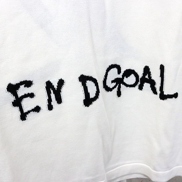 銀座店 新品 ルイヴィトン ジャカード END GOAL ニットXS 87338