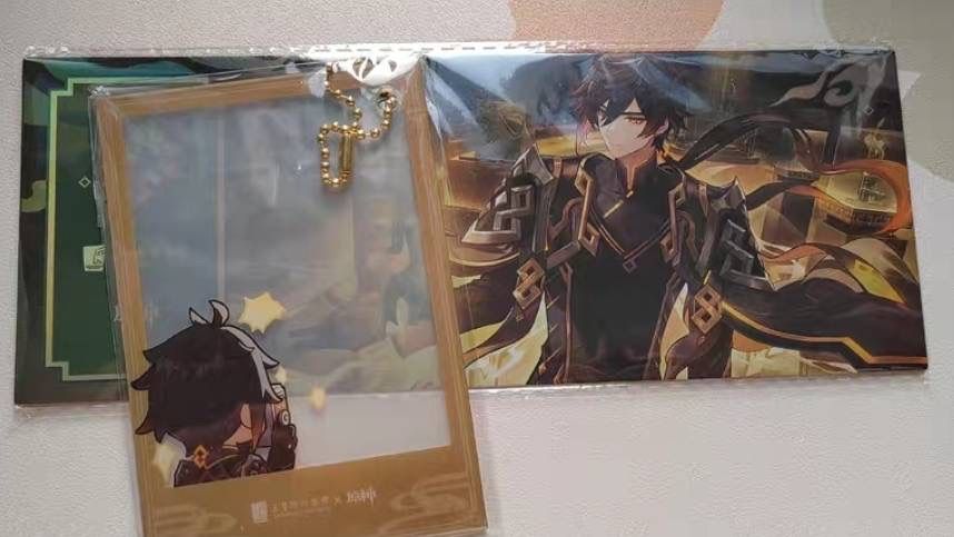 公式正規品 鍾離 三星堆博物館 2点セット 原神 記念チケット PVC