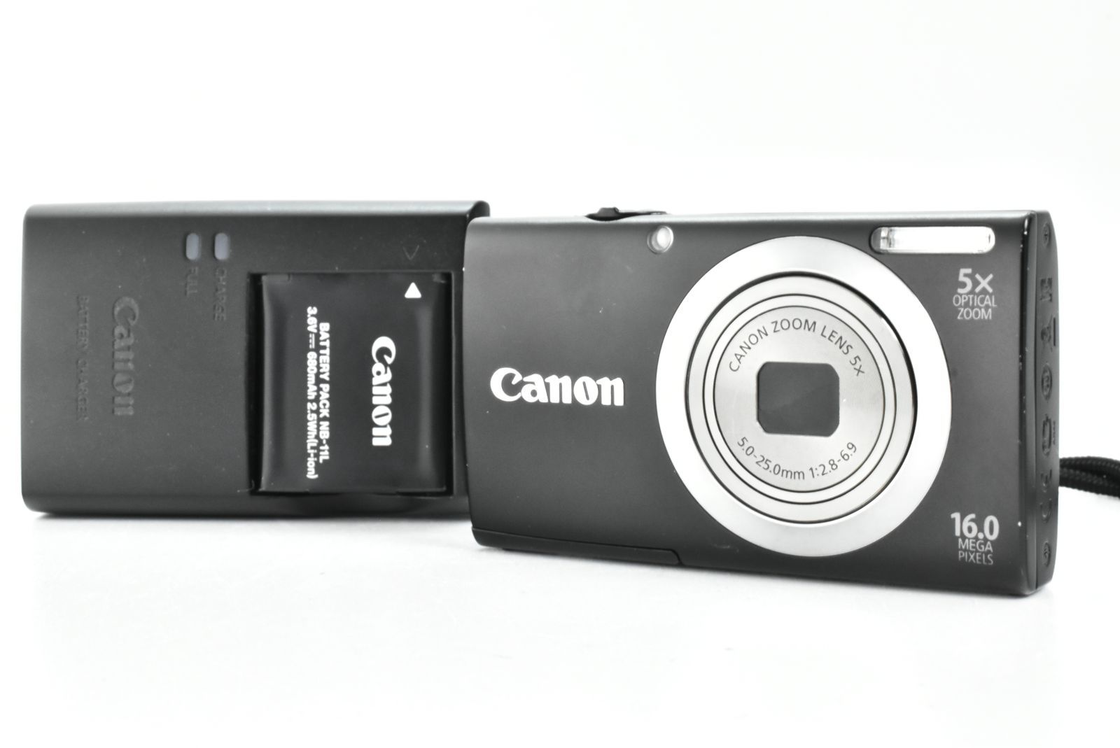 Canon PowerShot ZOOM ブラック キレイ 動作も写りもOK キヤノン