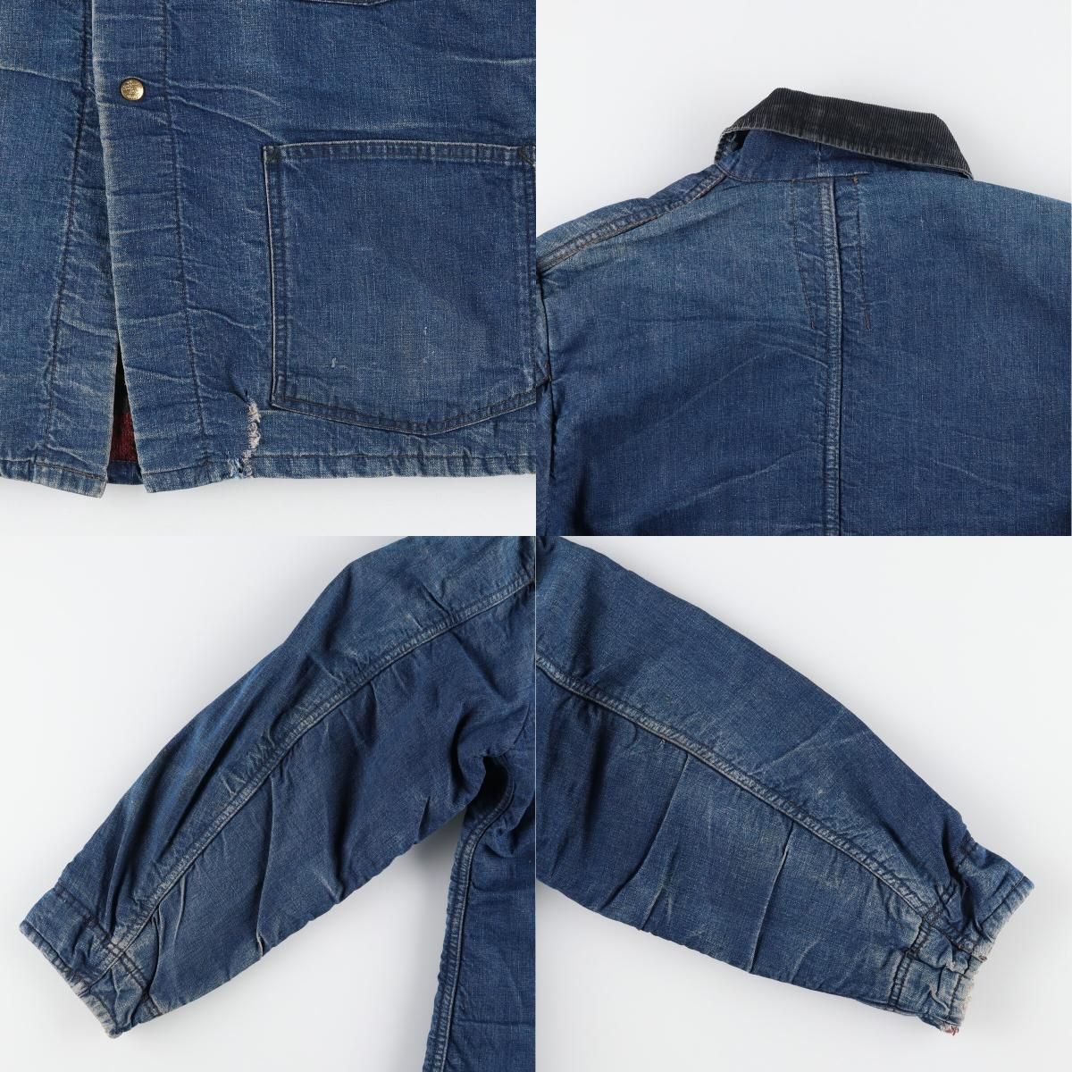 古着 60~70年代 カーターズ Carter's デニムカバーオール メンズM