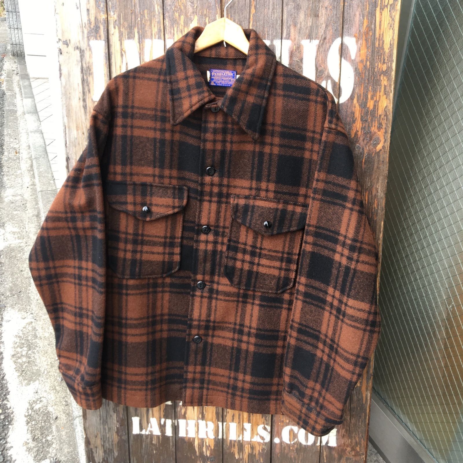 70s Vintage Pendleton ビンテージ ペンドルトン チェック マッキーノ 