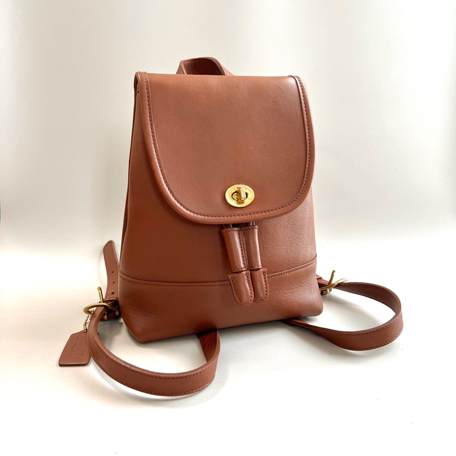 美品】COACH オールドコーチ リュックサック バックパック ブラウン 