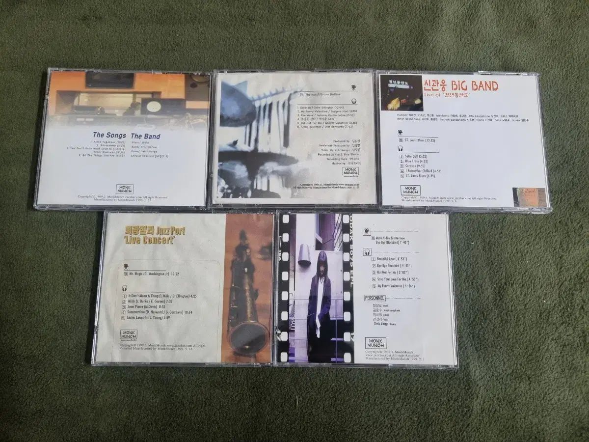 モンクムンク ジャズ CD 원영조 최세진 シン クァンウン