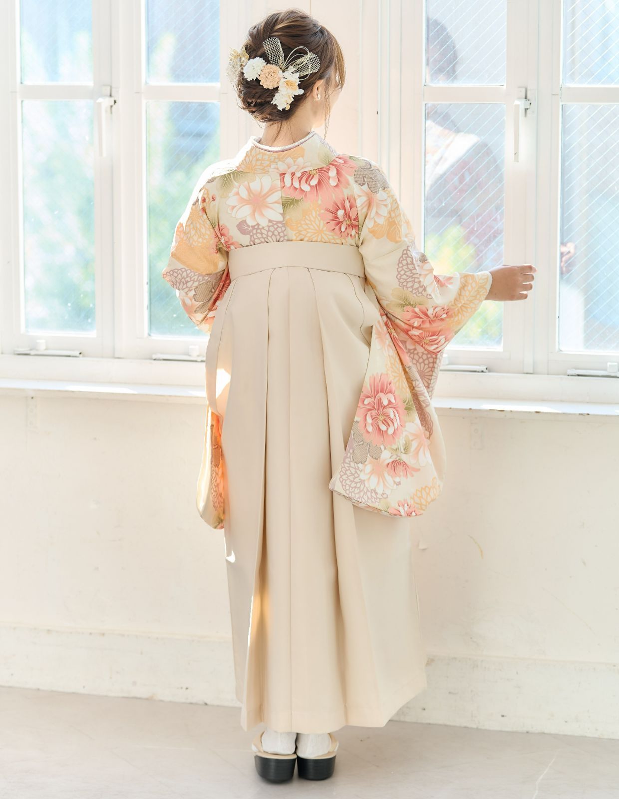 新品 袴3点セット 卒業式 小学生 から 大学生 SS S M L LL 卒業式 謝恩  