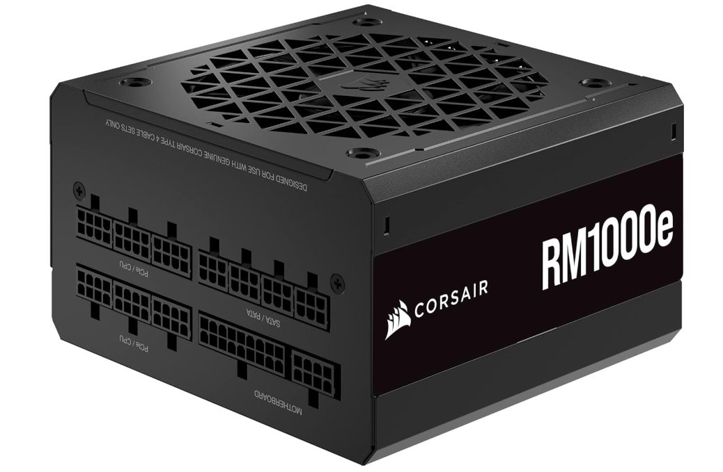 CORSAIR RM1000e 2023年モデル PC電源ユニット 1000W PCIE 5.0対応 80PLUS Gold認証 ATX 3.0認証 フルモジュール 12VHPWR ケーブル付 CP-9020264-JP