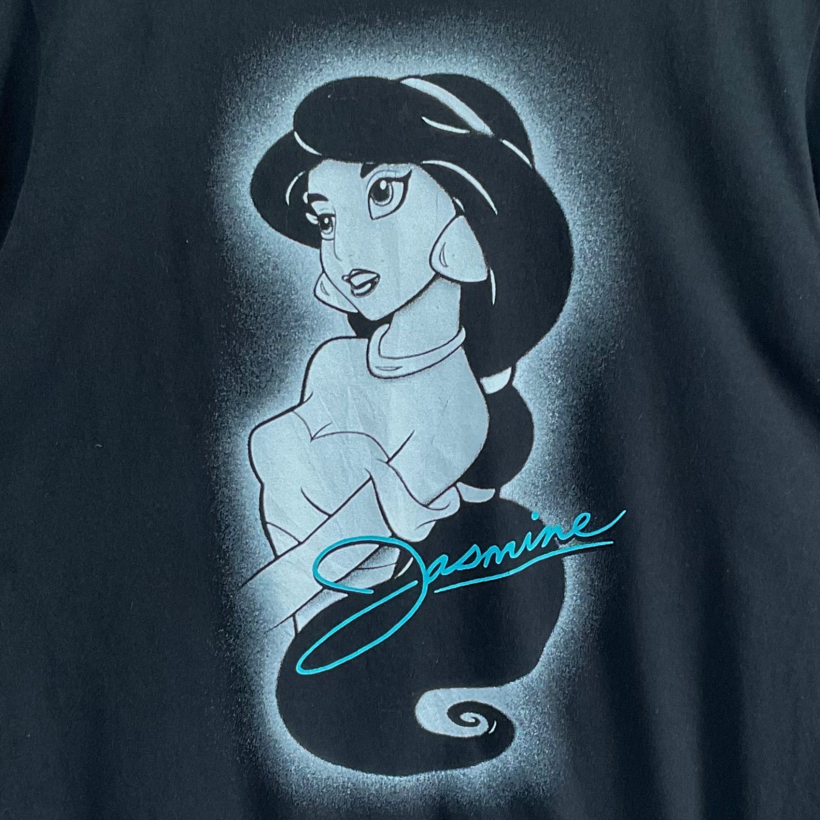 US古着 ジャスミン アラジン Disney ディズニープリンセス 半袖tシャツ 