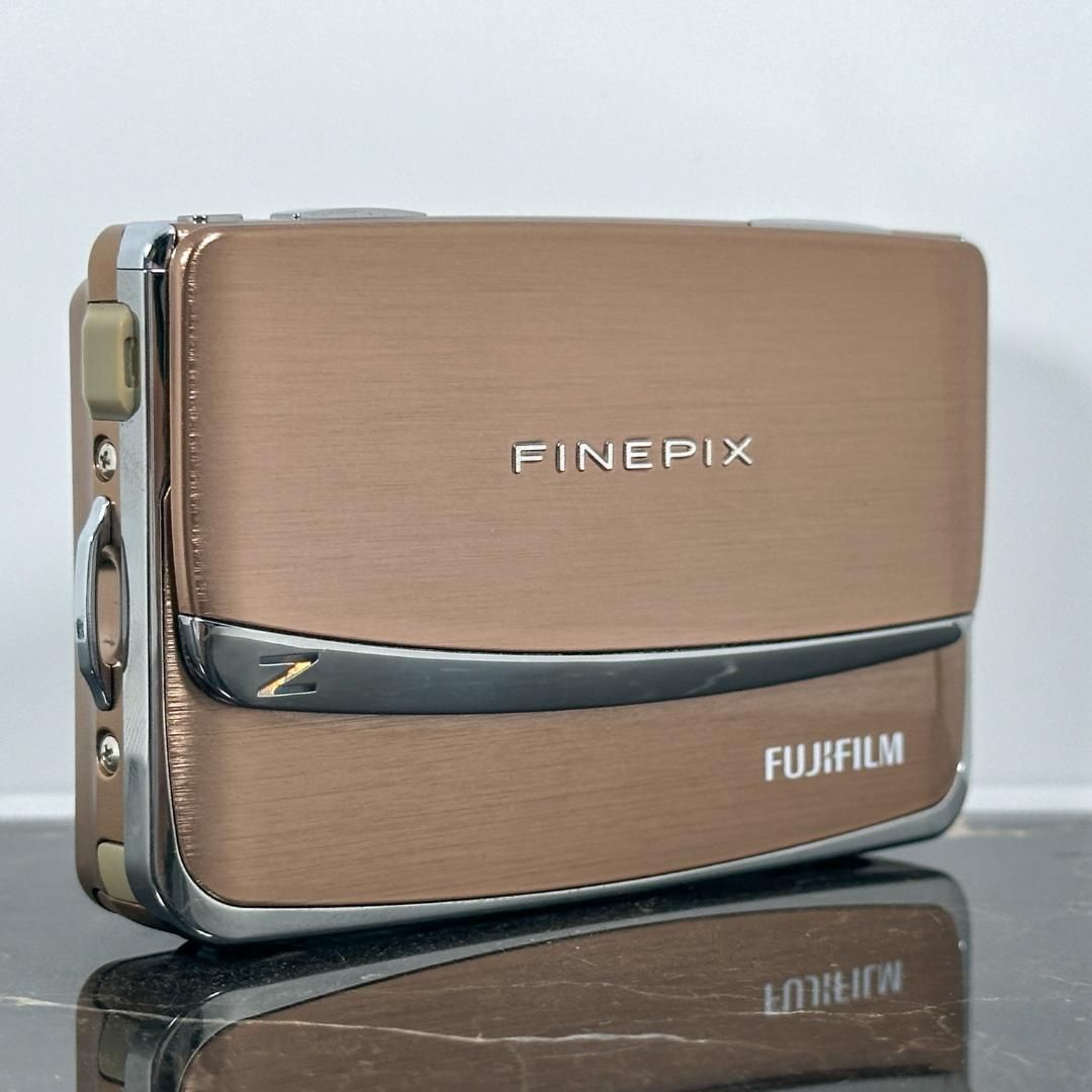 【美品】FUJIFILM FINEPIX Z70 ブロンズ◯ 動作確認済み】FUJIFILM FinePix Z70 ブロンズ 富士フイルム