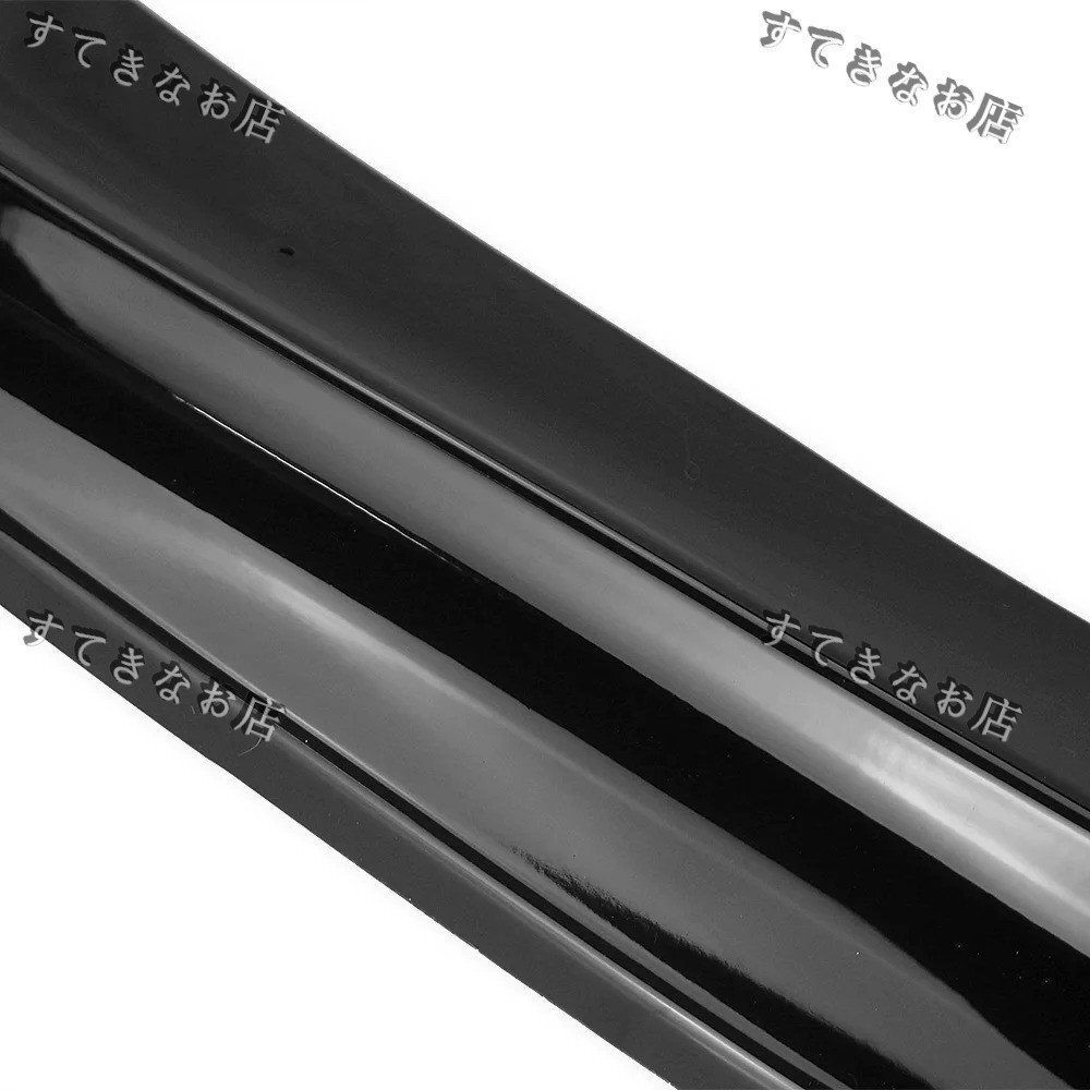 スバル WRX STI VAB VAG フロントリップ グロスブラック スバル インプレッサ WRX STI S4 VAB VAG フロントリップ