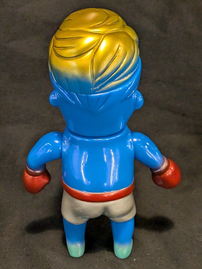 Blood Guts Toys Izumonster ピポパ ボクサー 青成型/メタ赤/銀/水色