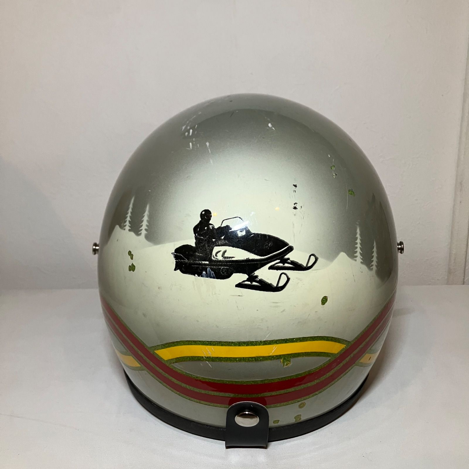 ビンテージ ヘルメット　昭和　当時物　60s 70s ハーレー ビンテージヘルメット 1970年代 レア 当時物 バイカーハーレー