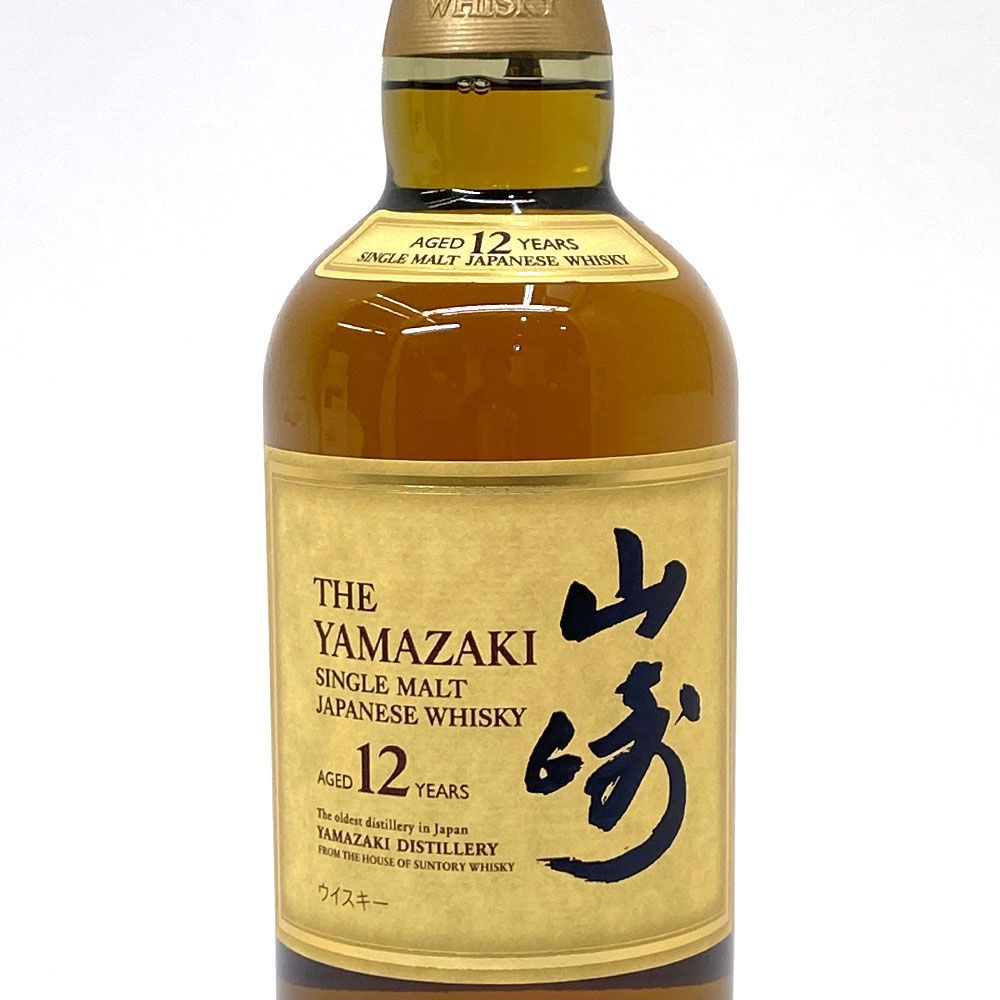 未開栓】 SUNTORY/サントリー山崎12年 シングルモルト YAMAZAKI
