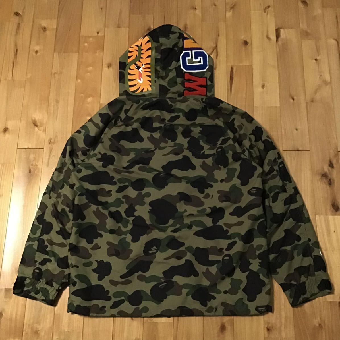 ☆2XL☆ シャーク パーカー スノボ ジャケット a bathing ape shark hoodie snow board jacket BAPE  1st camo エイプ ベイプ XXL - メルカリ