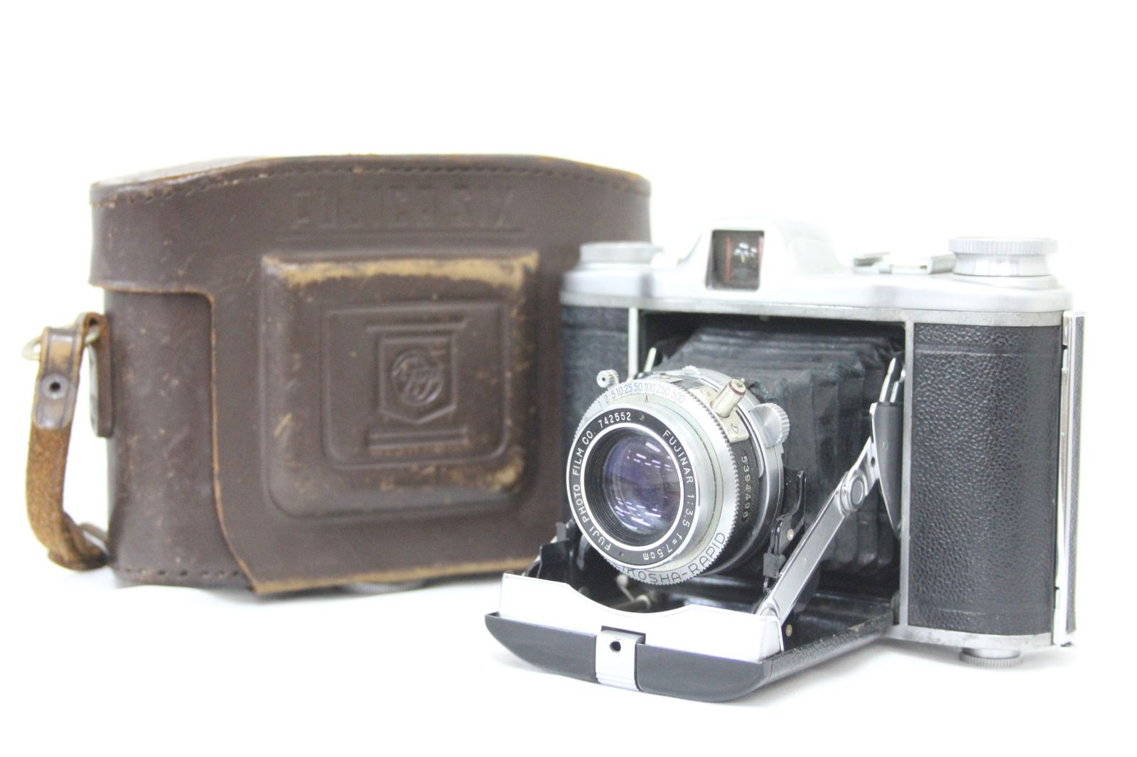 訳あり品】 フジカ FUJICA SIX FUJINAR 7.5cm F3.5 ケース付き