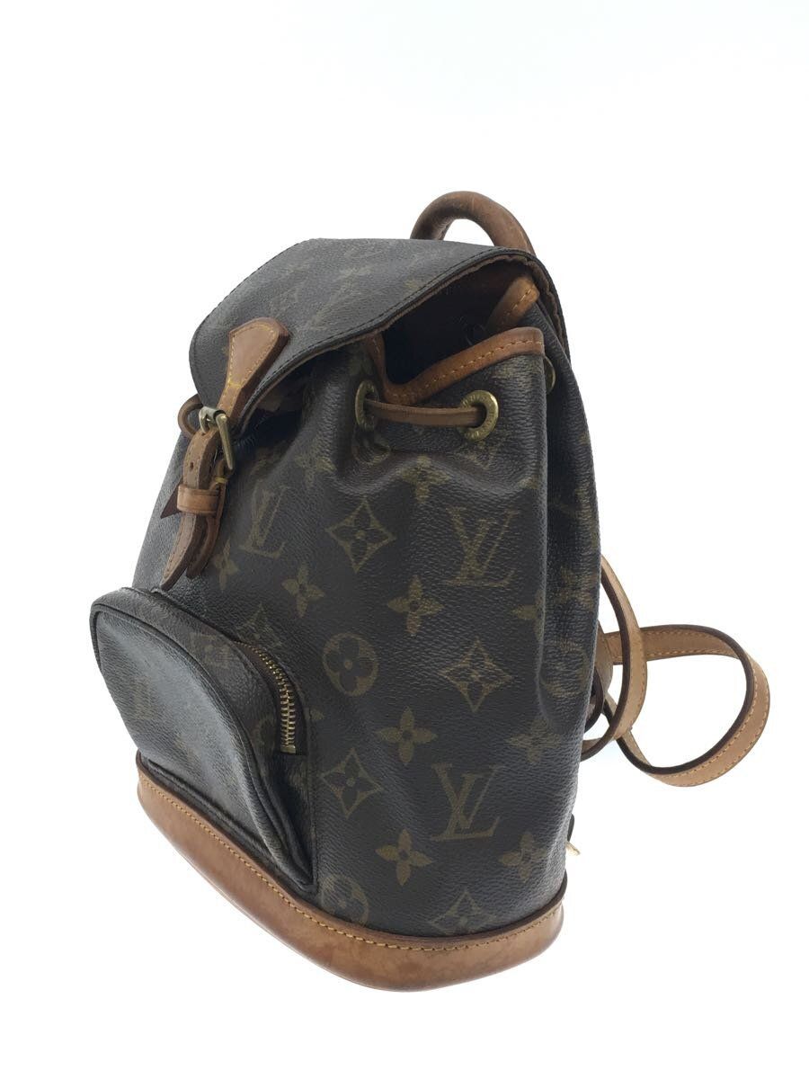 LOUIS VUITTON ルイヴィトン ミニ・モンスリ_モノグラム_BRW PVC ブラウン M51137 - メルカリ