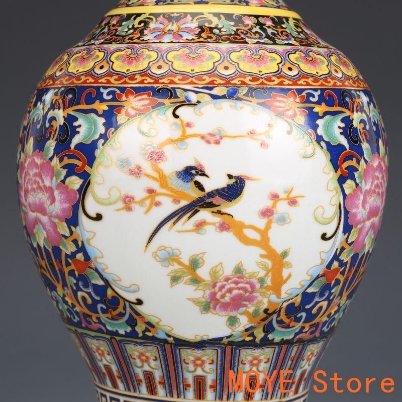 乾隆雲龍紋両耳瓶 青花瓶 景徳鎮 陶磁器 装飾品 現代工芸品 美術品 置物 乾隆雲龍紋両耳瓶 青花瓶 景徳鎮 陶磁器 装飾品 現代工芸品 美術