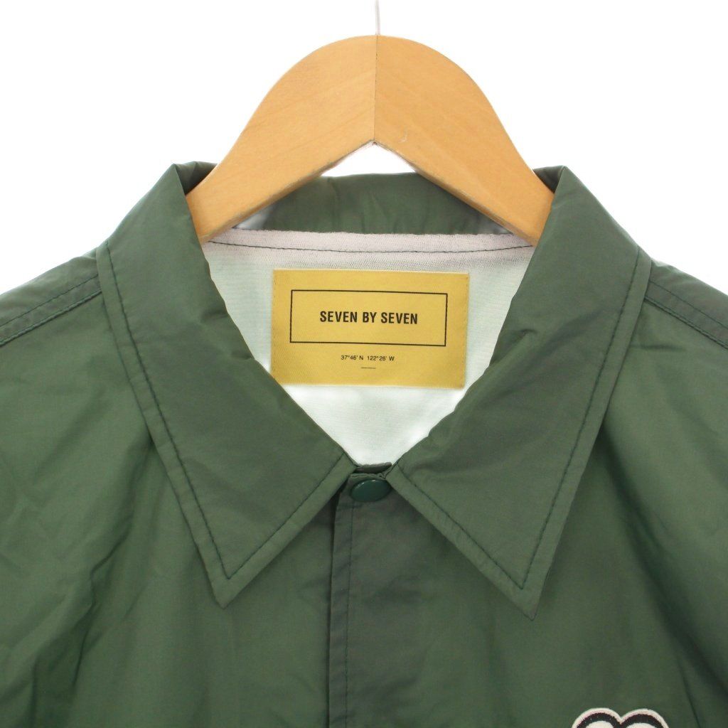 セブンバイセブン 7×7 SOUVENIR COACHES JACKET Logo designed