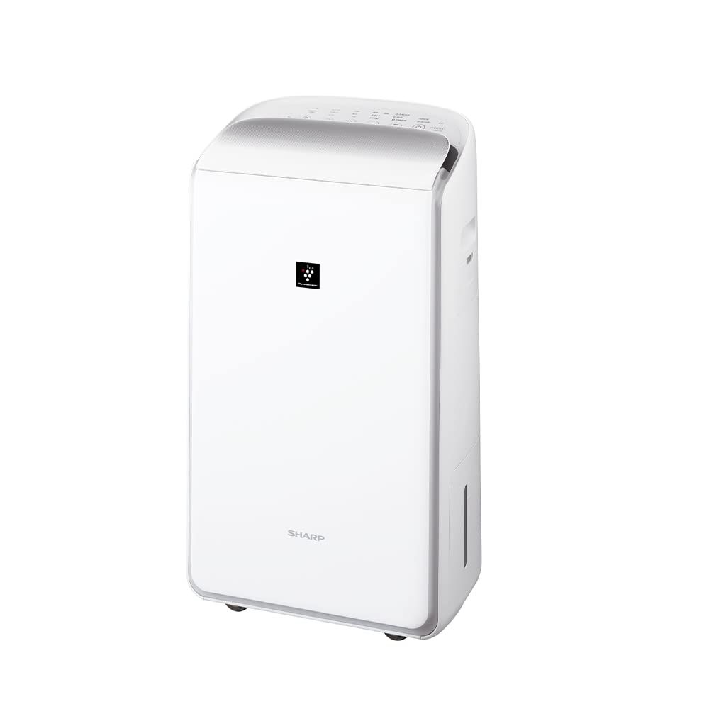 シャープ 衣類乾燥 除湿機 CV-PH140-W ハイブリッド式 年中速乾 14L|日 12畳 ファミリータイプ プラズマクラスター 25000 上下左右自動ルーバー キャスター付 6 12畳 14L 年中速乾|ファミリータイプ ハイブリッド方式