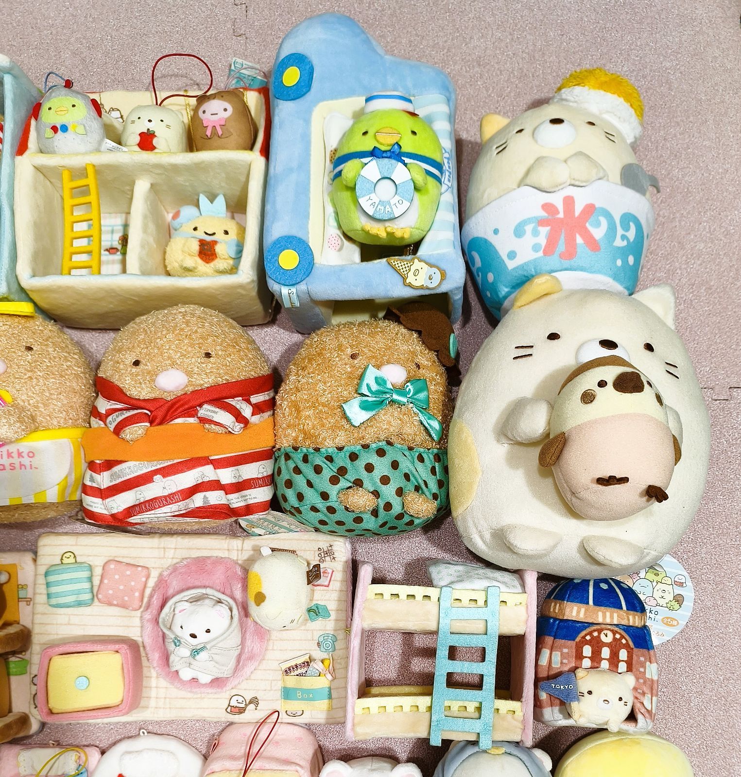 【美品】すみっコぐらし　ぬいぐるみ　まとめ売り　セット すみっコぐらし】ぬいぐるみまとめ売りセット【限定品含む】