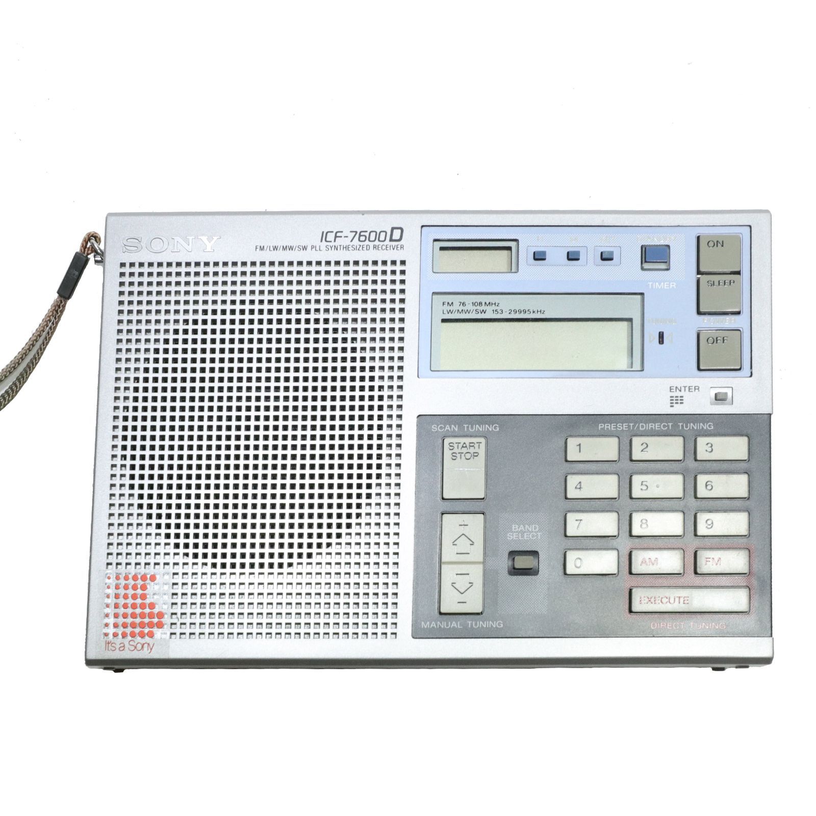 SONY ICF-7600D ラジオ 動作品