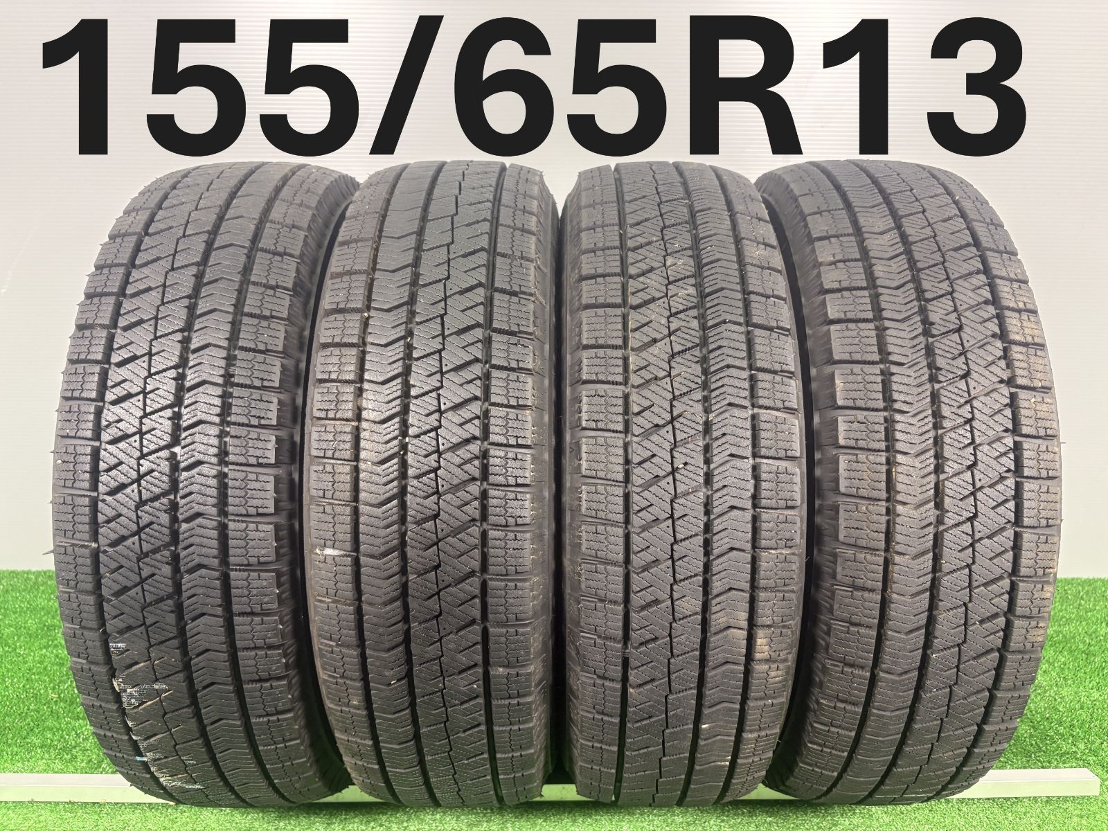 送料無料 155|65R13 ブリヂストン VRX2 2021年製 4本 冬タイヤ スタッドレス TA677