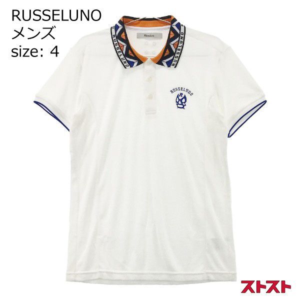RUSSELUNO ラッセルノ RS-1920308 半袖ポロシャツ パイル ルチャ 4 
