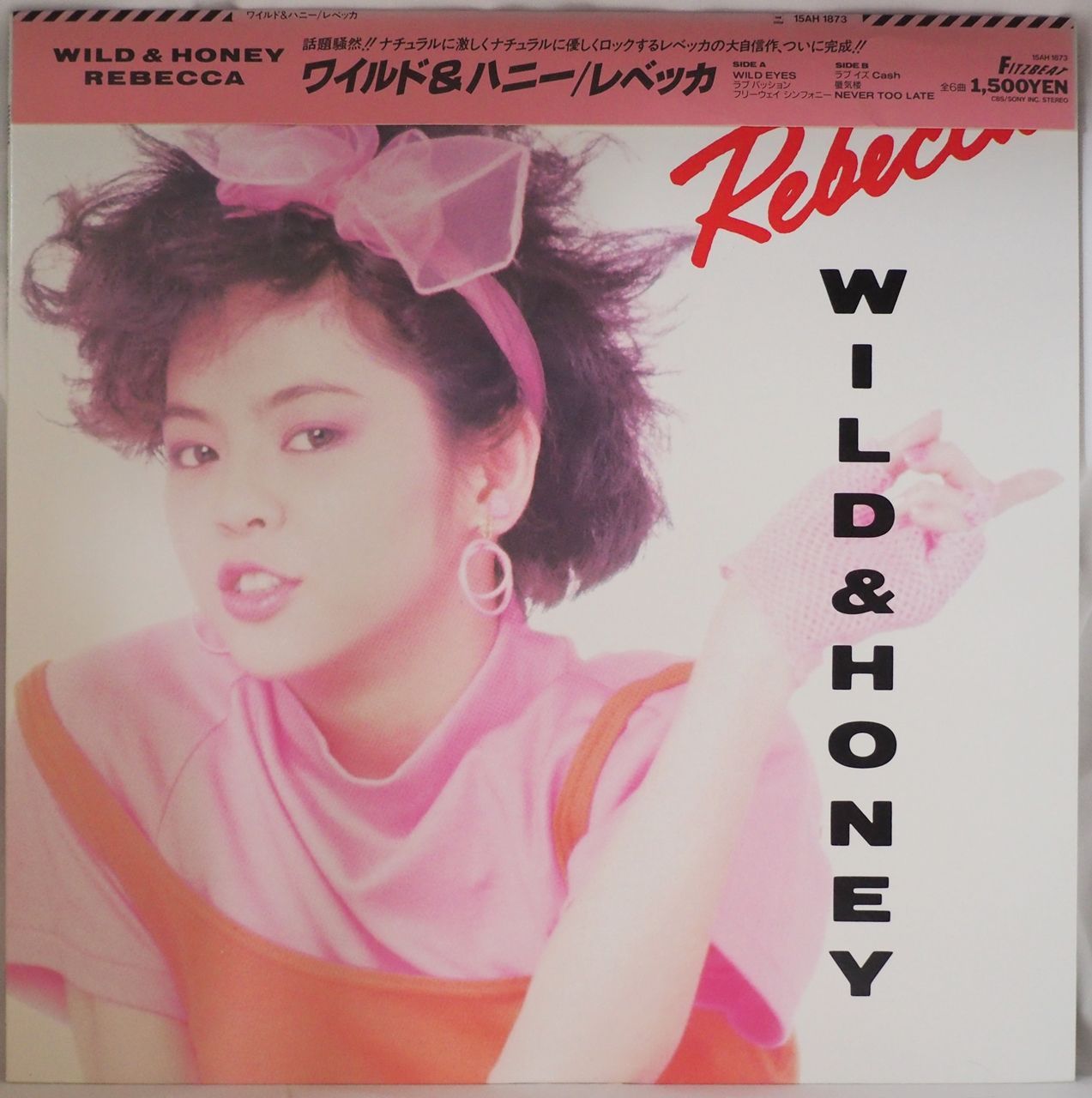 REBECCA　WILD＆HONEY　ポスター 1905MK○ポスター「REBECCA レベッカ/WILD & HONEY」NOKKO/土橋安騎夫