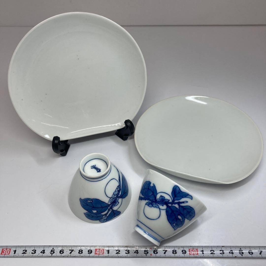 酒井田柿右衛門 茶器と皿4点 東Y5-1101① - メルカリ