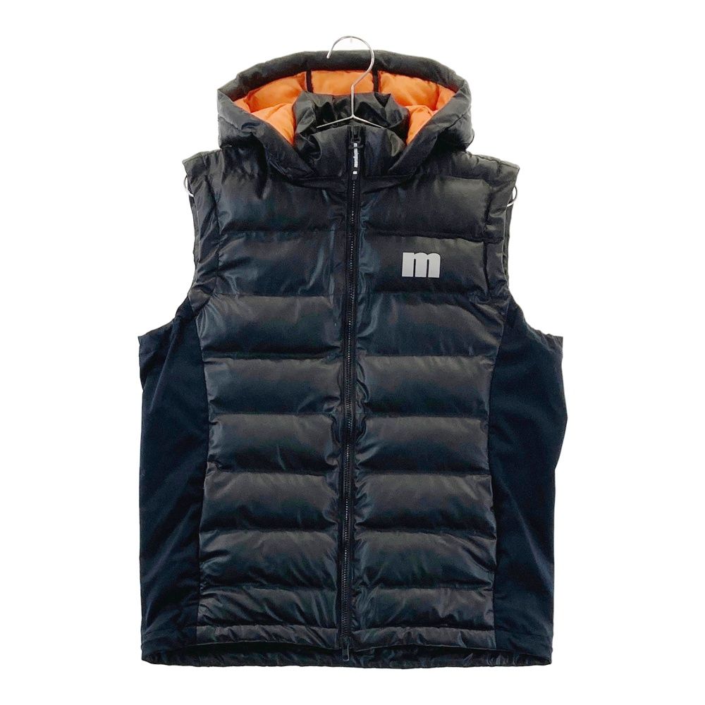 サイズ M MUNSING WEAR マンシングウェア 2WAY 中綿ベスト ブラック系 240101470476 ゴルフウェア メンズ ストスト