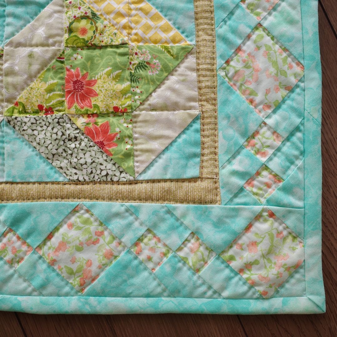 パッチワーク マルチカバー ハンドメイド