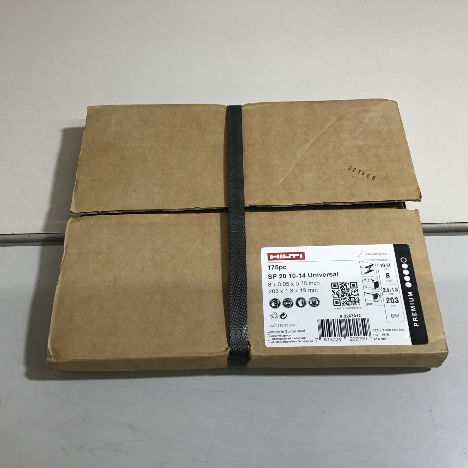 【未使用品】 ヒルティ セーバーソーブレード SP20 10-14 175pc【戸田店】
