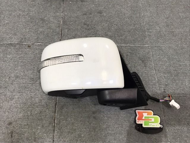 スペーシア MK32S/MK42S 純正 右ドアミラー 11線 ウインカーカメラ付