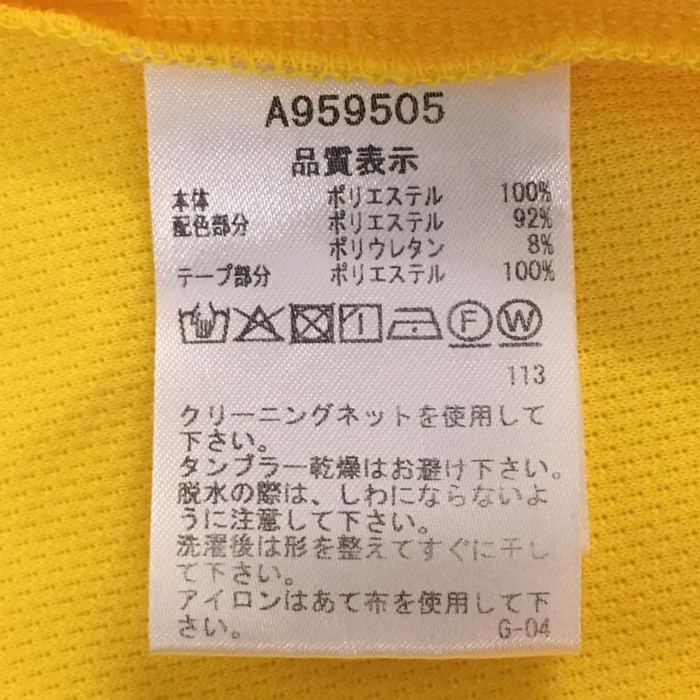 新品未使用　アルチビオ　イエロー刺繍ノースリーブシャツ archivio ARCHIVIO アルチビオ ノースリーブシャツ イエロー系