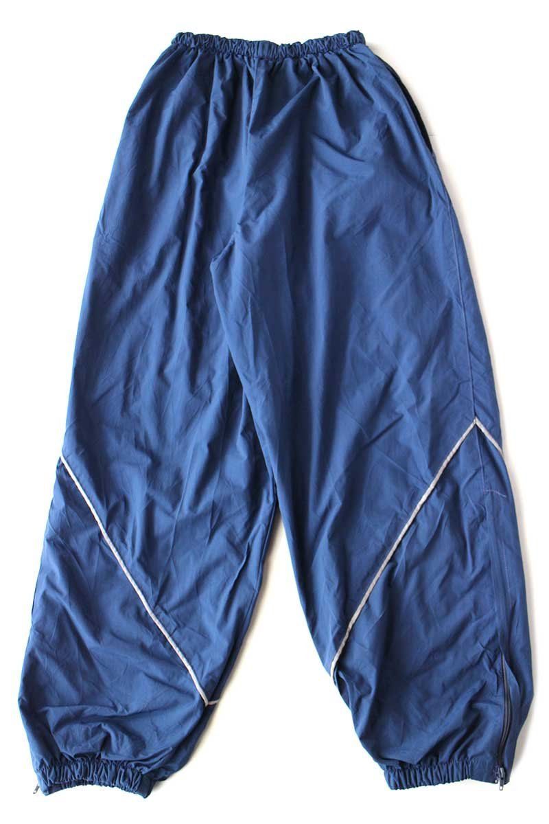 00s 米軍 U.S.AIR FORCE PTU トレーニング ナイロンパンツ 紺 XS/R☆52