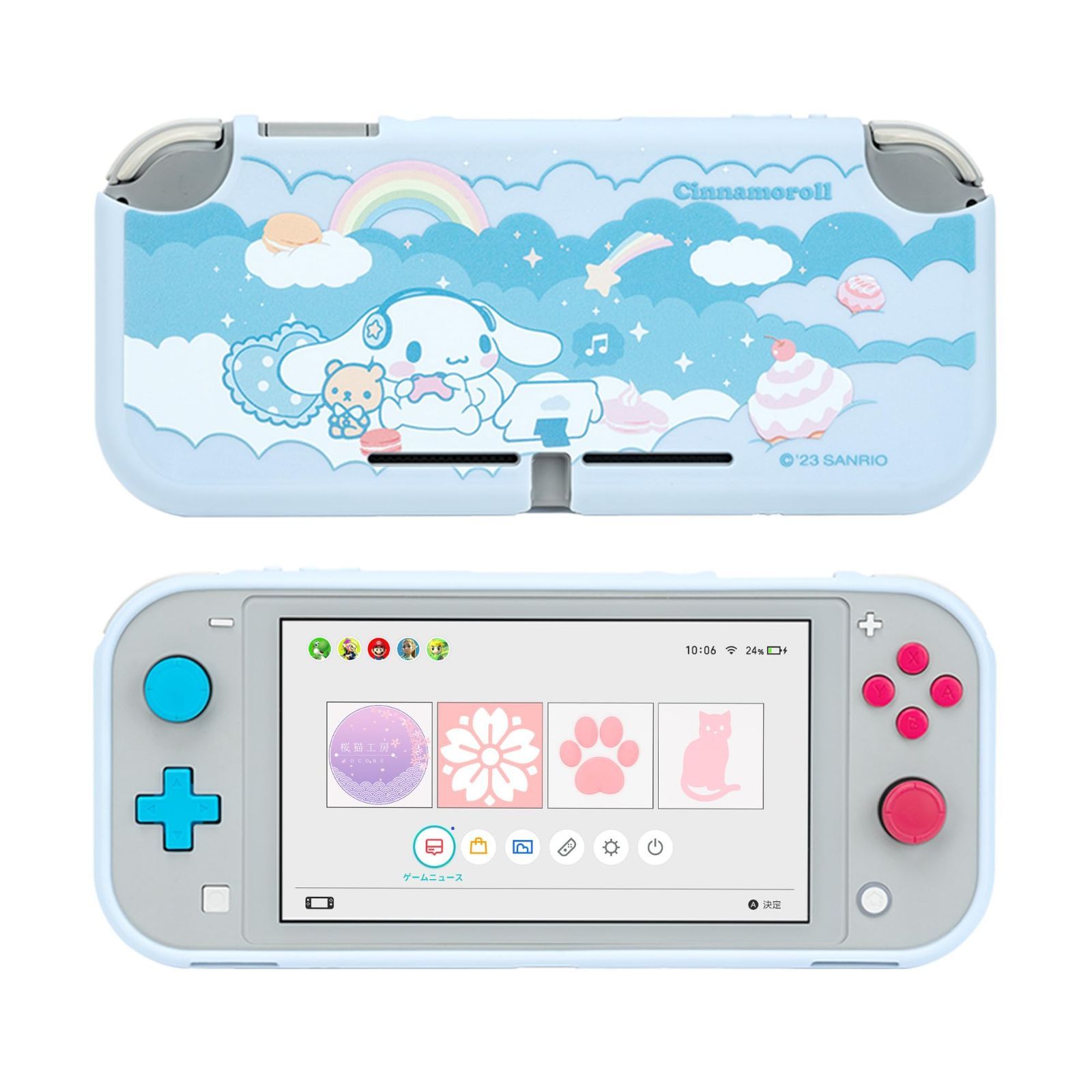 Switchライト　カバー汚い　発送まで2.3日貰います Switchライト カバー汚い 発送まで2.3日貰います