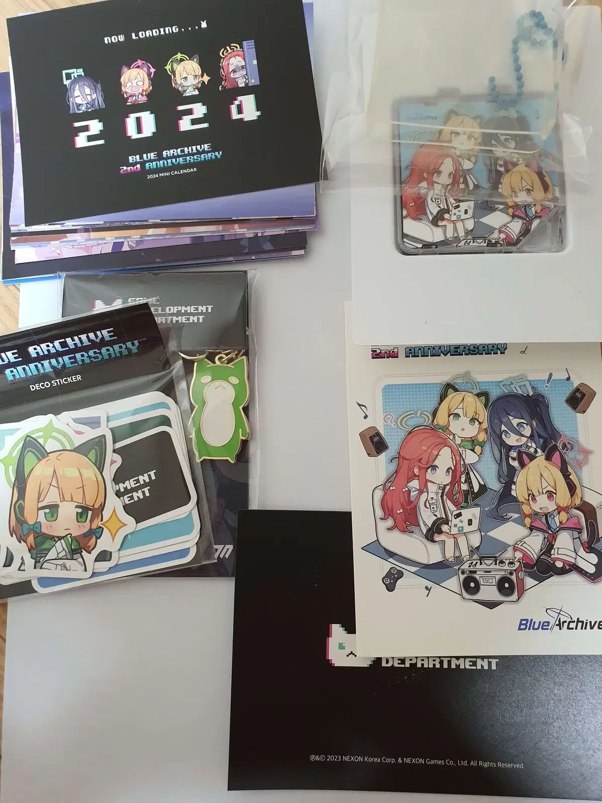 新品未開封】ブルアカ 2周年記念パッケージ 韓国限定 サウンドトラック