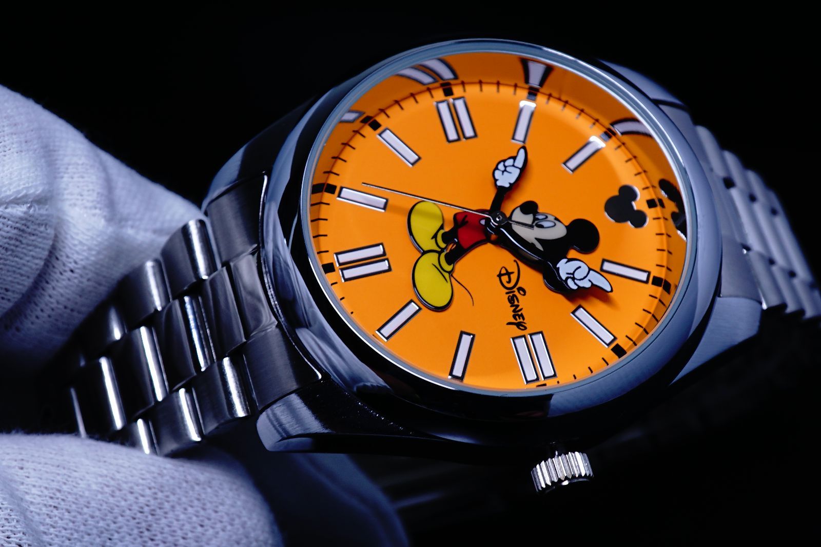 Disney MICKEY ミッキーマウス コラボ 腕時計/GMT 電池式