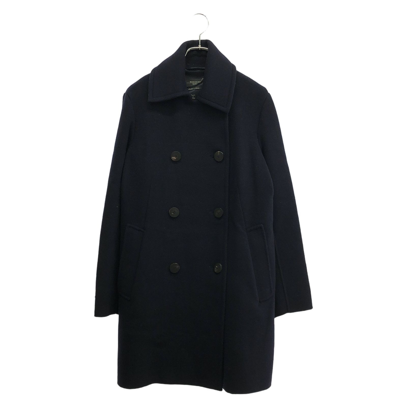 ウィークエンド マックスマーラ WEEK END Max Mara ピーコート ピーコート ネイビー ウール ピーコート レディース Used A