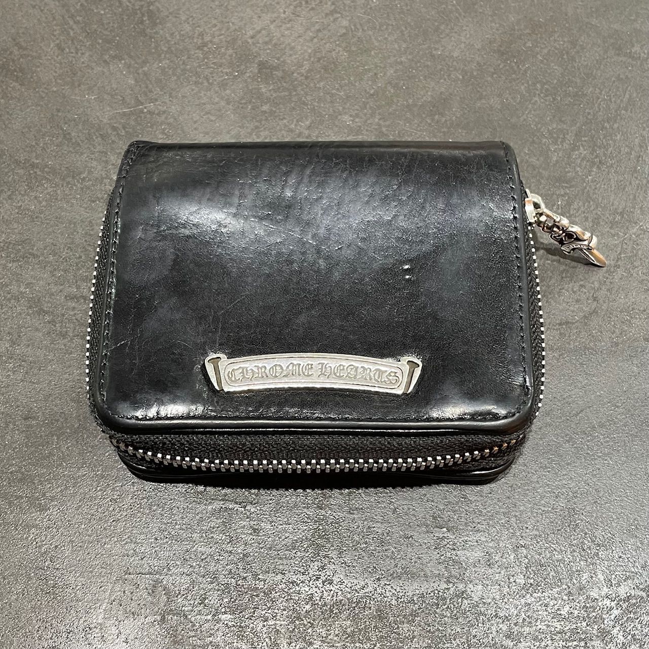 CHROME HEARTS/クロムハーツ レザー ウォレット a_204