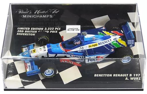 【値下げ】1/43ミニチャンプスウルフフォード、ベネトンB197、ルノー2005 値下げ】1/43ミニチャンプスウルフフォード、ベネトンB197、ルノー2005