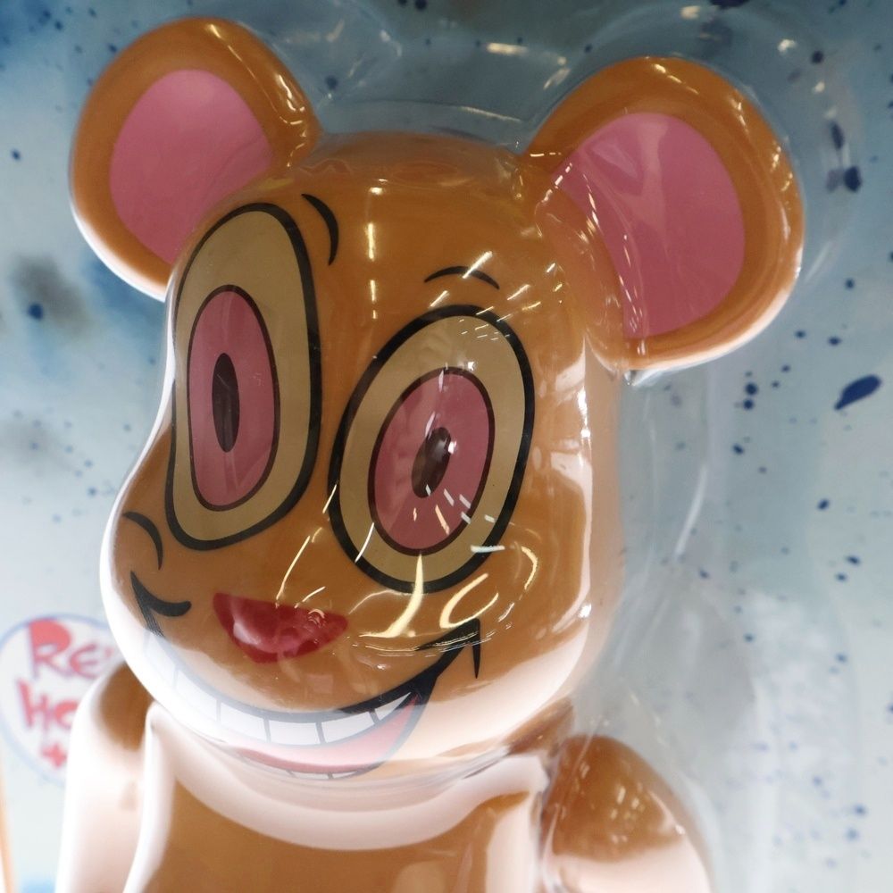 メディコム　ベアブリック　レン&スティンピー　フィギュア メディコム ベアブリック レン&スティンピー フィギュア MEDICOM