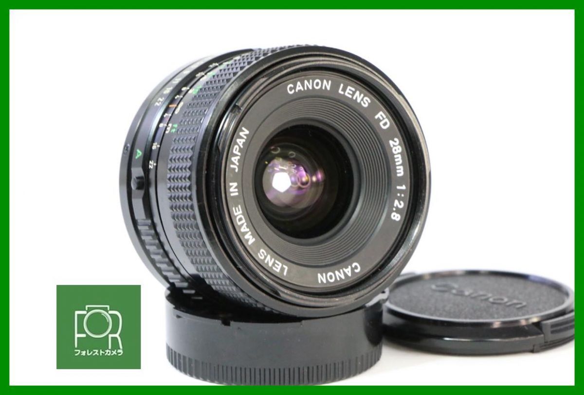 同梱 点検済 CANON NEW FD 28mm F2.8 EEE1520